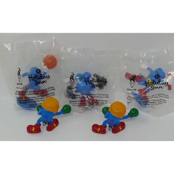 Holiday Inn 1996 Olympics Atlanta Mascot Izzy Figure Toys - Picture 7 of 11